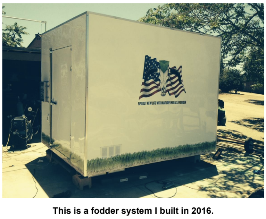 fodder system